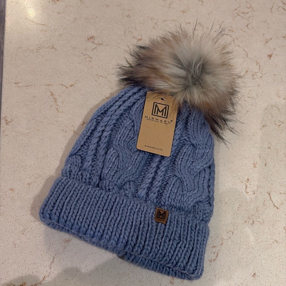 NWT Miramar’s fleece lined toboggan winter hat